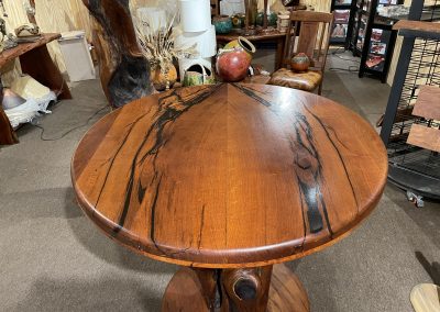 Mesquite Stump Table